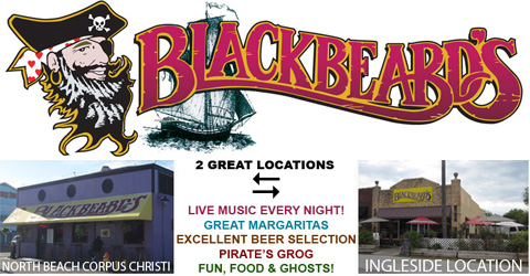 Blackbeard's Restaurants ~ Corpus Christi Happy Hour