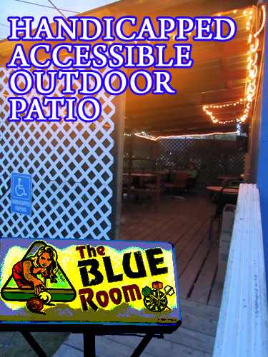 The Blue Room Bar in Corpus Christi, TX.