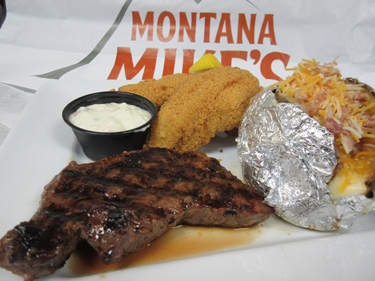 Montana Mike's Steakhouse in Corpus Christi, TX.