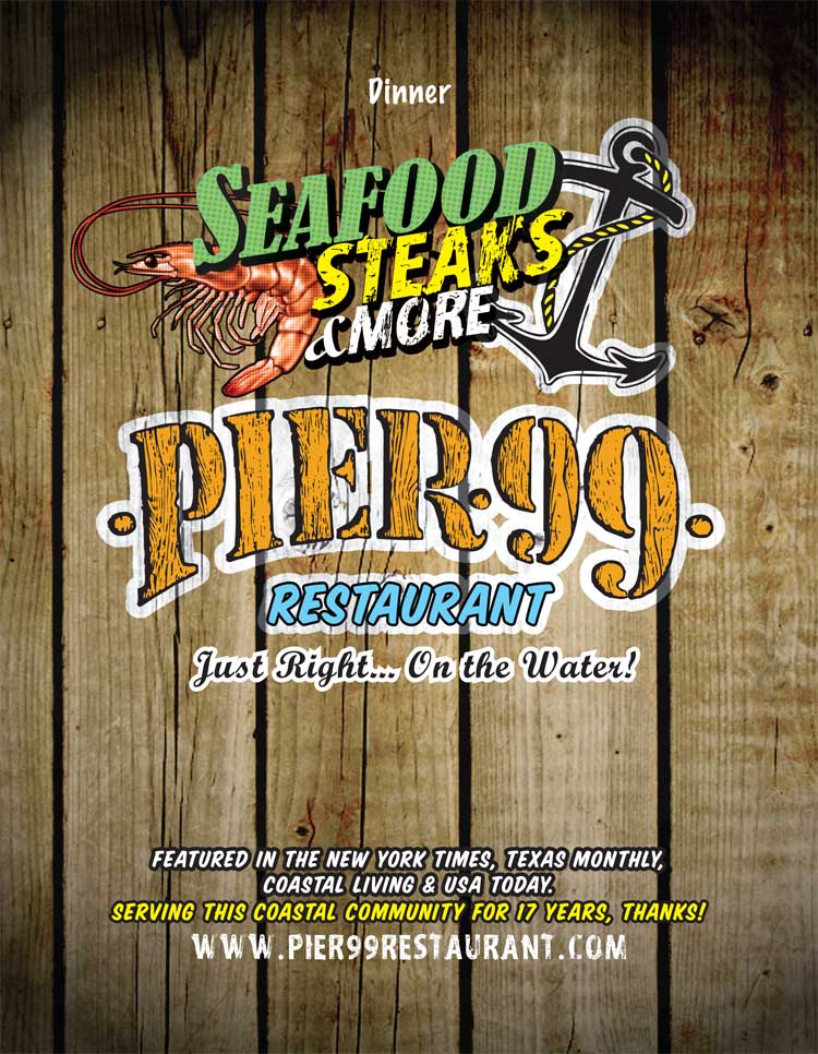 Pier 99 Restaurant Corpus Christi Coastal Bend Menu Guide